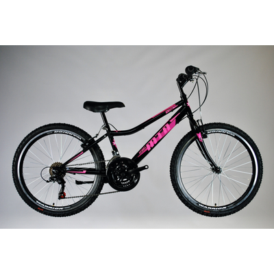 Trans Montana MTB 24 Junior gyerek kerékpár fekete-pink