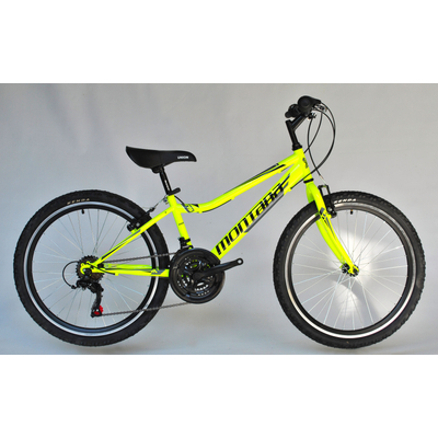 Trans Montana MTB 24 Junior gyerek kerékpár neon sárga-kék