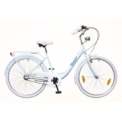 Neuzer Balaton Premium 28 N3 női City Kerékpár babyblue/kék-barna
