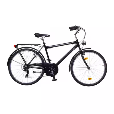 Neuzer Ravenna 30 férfi City Kerékpár fekete/szürke fehér 