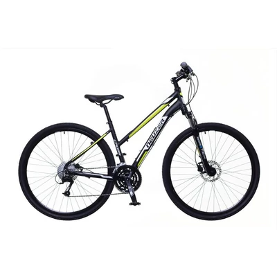 Neuzer X400 női Cross Kerékpár fekete/fehér-zöld SRAM