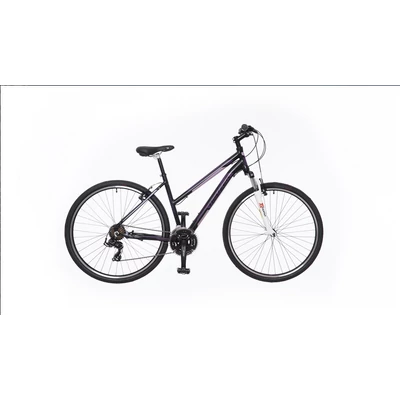 Neuzer X100 női Cross Kerékpár fekete-lila