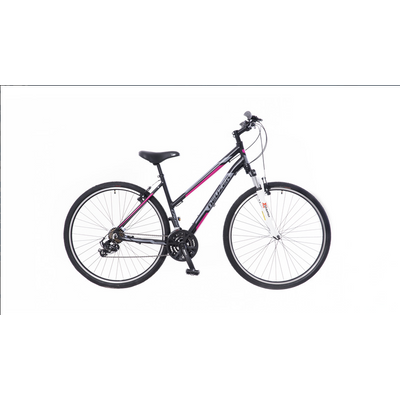 Neuzer X100 női Cross Kerékpár fekete-szürke-pink
