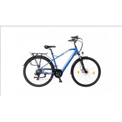 Neuzer Sorrento férfi E-bike hátsó agymotor matt kék