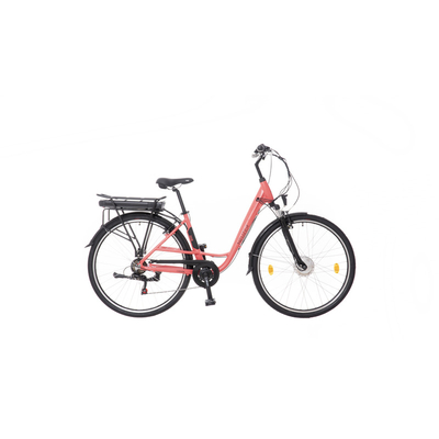Neuzer Zagon E-Trekking MXUS női E-bike matt korall/fekete