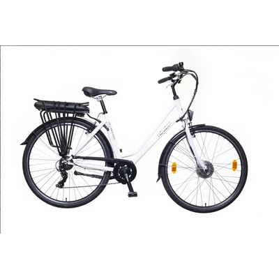 Neuzer Hollandia Basic acél női E-bike fehér-fekete