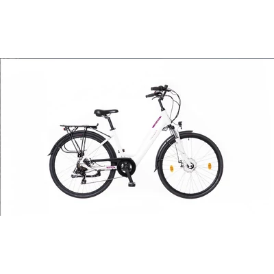 Neuzer Sorrento női E-bike hátsó agymotor matt fehér