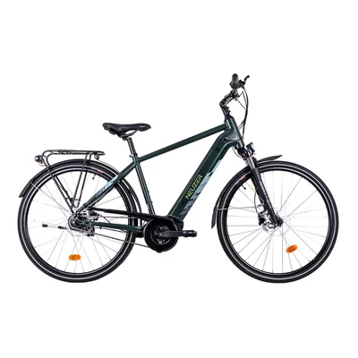 Neuzer Biella City E-trekking Ananda középmotoros 8 sebesség agyváltó férfi E-bike sötétszürke