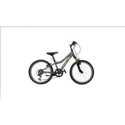 Neuzer Mistral 20 Fiú Gyerek Kerékpár szürke-sárga-narancs