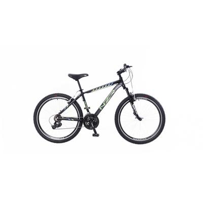 Neuzer Mistral 50 férfi Mountain Bike fekete-neonzöld-türkiz