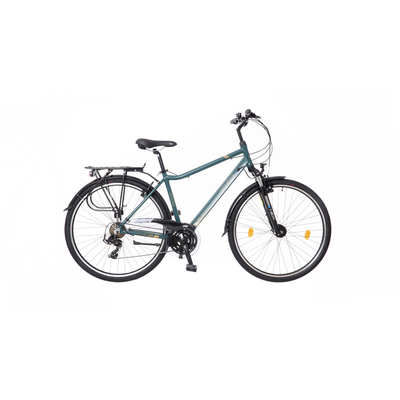 Neuzer Ravenna 100 Férfi Trekking Kerékpár matt zöld-sárga