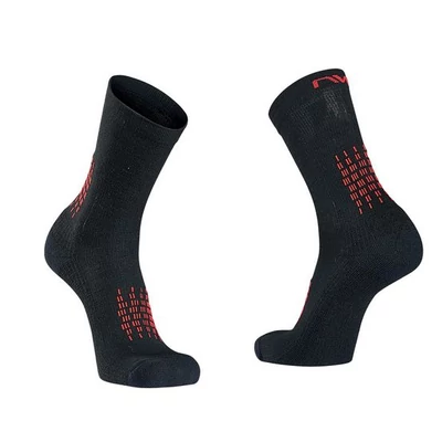 Northwave Zokni Fast Winter téli fekete-piros