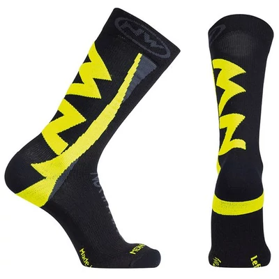 Northwave Zokni EXTREME WINTER téli fekete/sárga fluo