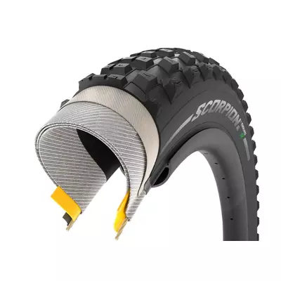 Pirelli Külső Scorpion™ ENDURO MTB R Defektvédelem: HardWall 60 TPI Tubeless ready(belső nélküli) fold. 29&quot; x 2,4 (60-622 33B) - HÁTSÓ