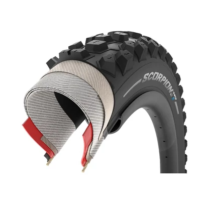 Pirelli Külső Scorpion™ E-MTB S 29&quot; x 2,6 Tubeless ready(belső nélküli) fold., defektvédelem: HyperWALL™