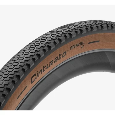 Pirelli Külső Cinturato™ Gravel &quot;H&quot; CLASSIC MTB H 27,5&quot;(45-584) 650B Tubeless ready(belső nélküli) fold. BEIGE/FEKETE