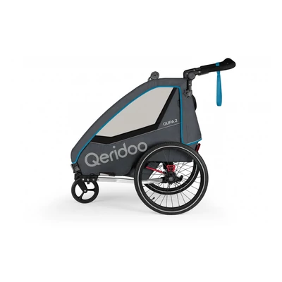 QERIDOO Kerékpár Utánfutó Qupa 2 Blue
