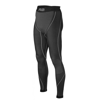 R2 Thermo varrás nélküli hosszú nadrág TECNIC L-es, fekete/szürke