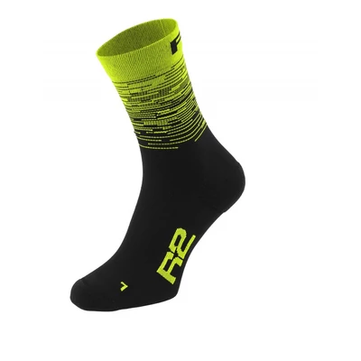 R2 Zokni RACE ATS23E/M-es, neon-fekete