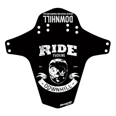 REVERSE Sárvédő MTB első teleszkóp merevítésére szerelhető Because Downhill (Black/White)