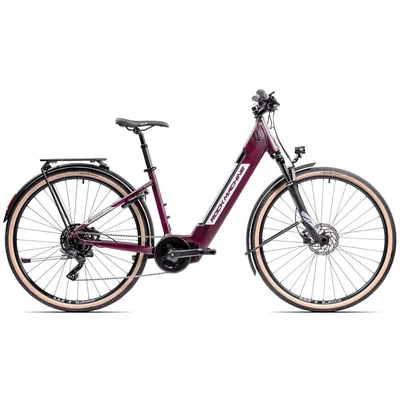 ock Machine Crossride INT e450 Touring Unisex E-bike /Matte Crimson/Silver/29x19.0" (L)