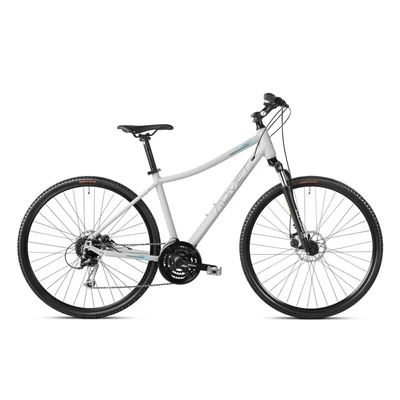 Romet Orkan 3 D 2023 női Cross Kerékpár szürke-türkiz