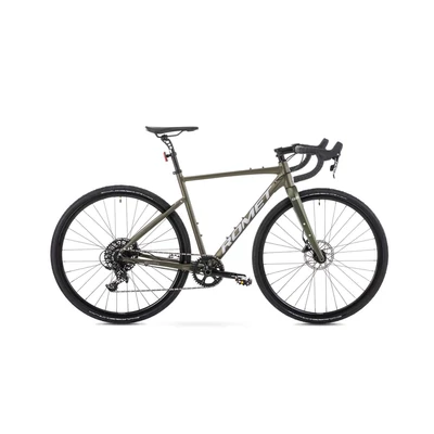 Romet Boreas 2 2023 férfi Gravel Kerékpár zöld-grafit