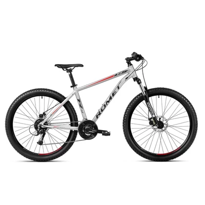 Romet Rambler R7.2 2023 férfi Mountain Bike ezüst-piros-szürke