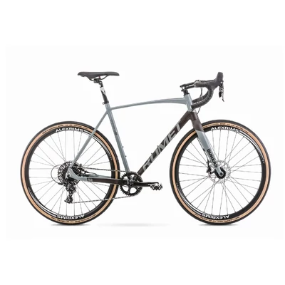Romet Boreas 2 2024 férfi Gravel Kerékpár olivazöld