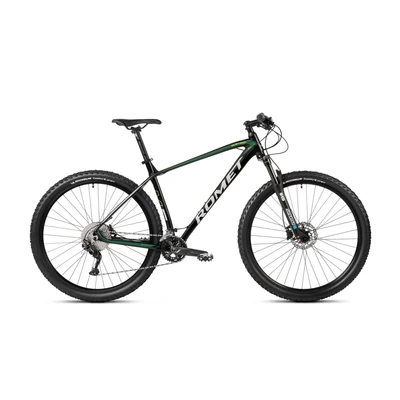 Romet Mustang M5 2024 férfi Mountain Bike fekete-zöld