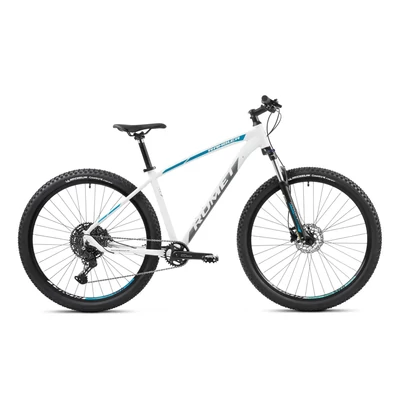 Romet Rambler R9.3 CS 2024 férfi Mountain Bike fehér-grafit-türkiz