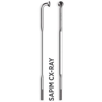 SAPIM Küllő CX-RAY Inox 14G J-Bend fekete + Polyax Alu 14G 14mm fekete 