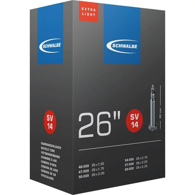 Schwalbe belső 26 SV14 26X1,50-2,35 130G 40MM extra light