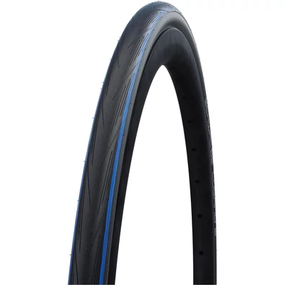 Schwalbe Külső 622-25 (700X25C) Lugano Ii Act Hajt Hs471 Kg Sic Kék Csík Ls 280G