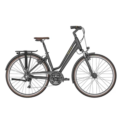 SCOTT Sub Comfort 10 Unisex City Kerékpár dark grey-gold polished