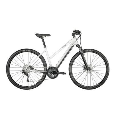 SCOTT Sub Cross 20 női Cross Kerékpár pearl white-stellar blue