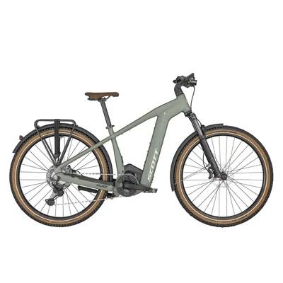 SCOTT Axis eRIDE 10 férfi E-bike highland green-metalic