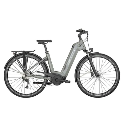SCOTT Sub Active eRIDE 10 unisex E-bike highland green-metalic