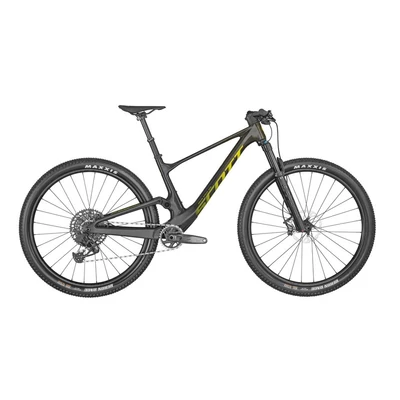 SCOTT Spark RC Team Issue férfi Fully Mountain Bike 29 raw carbon-yellow flakes-yellow