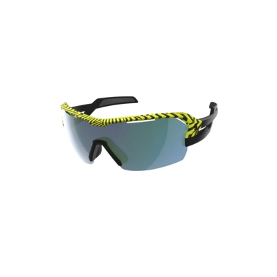 Scott Spur napszemüveg fekete/sárga zöld króm lencsével