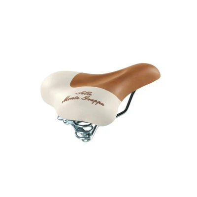 Selle Monte Grappa XC 2006 CR BICOLOR krém/mézbarna rugós