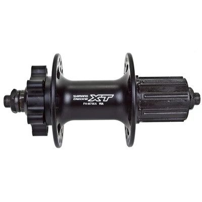 Shimano AGY hátsó XT FHM756 TÁRCSAFÉKES 6 CSAVAROS FEKETE