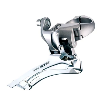 Shimano váltó Első 105 FD5800 BILINCS 31,8 (28,6 ADAPTERREL) 11-ES '11 ezüst