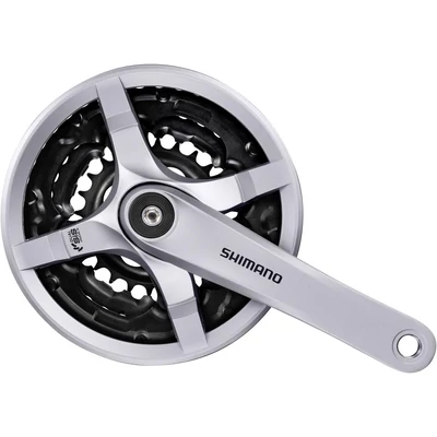 Shimano Hajtómű Ty 170Mm-48X38X28F Négyzetkúpos Ezüst Hg 6/7/8S Lv