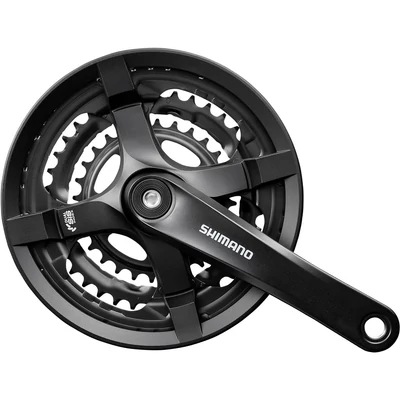 Shimano Hajtómű Ty 175Mm-48X38X28F Négyszögtengelyes Fekete Hg 6/7/8-As Lv