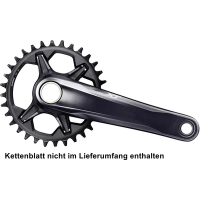 Shimano Hajtómű Xt 175Mm-Láckerék Nélkül Integrált Hg+ 12-Es Hollowtech 2