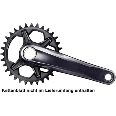 Shimano Hajtómű Xt 180Mm-Láckerék Nélkül Integrált Hg+ 12-Es Hollowtech 2