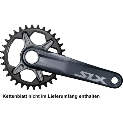 Shimano Hajtómű Slx 165Mm-Láckerék Nélkül Integrált Hg+ 12-Es Hollowtech 2