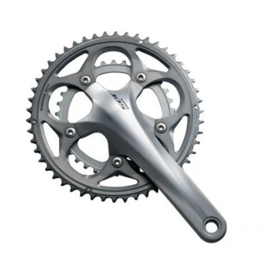 Shimano HAJTÓMŰ 105 FC5750 50/34 10-ES HOLLOTECH2 KÖZÉPCSAPÁGY NÉLKÜL '11 ezüst