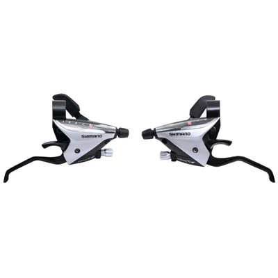 Shimano FÉKVÁLTÓKAR B+J ALTUS STEF65 3X8-AS EZÜST 2-UJJAS
